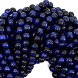 AA Blue Tiger Eye Round Beads Gemstone 15