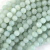 Natural Blue Amazonite Round Beads Gemstone 15