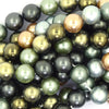 8mm multicolor shell pearl round beads 16