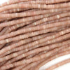 Natural Pink Opal Heishi Beads Gemstone 15.5