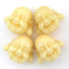 18mm synthetic coral carved buddha beads 15