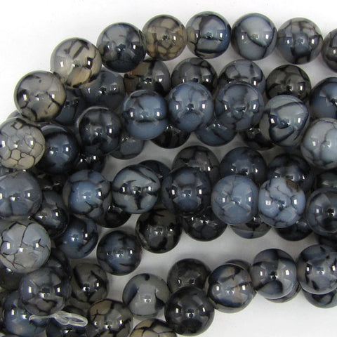 Natural Green Moss Agate Round Beads Gemstone 15" Strand 4mm 6mm 8mm 10mm 12mm