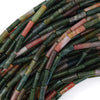 13mm natural indian agate tube beads 15.5
