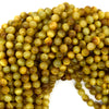 AA Gold Tiger Eye Round Beads Gemstone 15