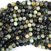Natural Azurite Fynchenite Round Beads Gemstone 15.5