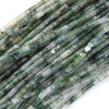 2mm x 4mm Natural Gemstone Tube Spacer Beads 15