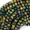AA Green Blue Tiger Eye Round Beads Gemstone 15