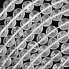 Natural Clear Crystal Quartz Round Beads 15