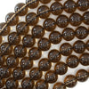 Smoky Quartz Round Beads Gemstone 15