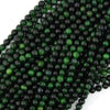 AA Green Tiger Eye Round Beads Gemstone 15.5