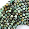 Natural Green Chrysocolla Round Beads 15.5