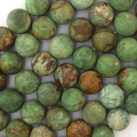 6mm african opal round beads 15.5" strand