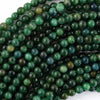 Natural Green Mica Muscovite in Fuchsite Round Beads 15