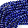 AA Natural Blue Lapis Lazuli Round Beads Gemstone 15