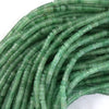 Natural Green Aventurine Heishi Disc Beads Gemstone 15.5