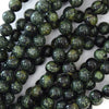 Natural Green Kambaba Jasper Round Beads 15