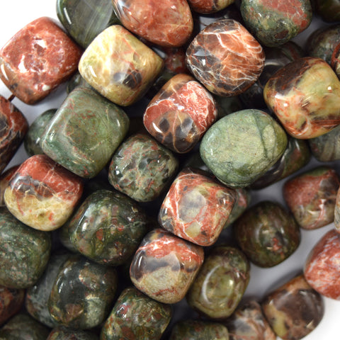 10mm faceted petrified wood agate round beads 15" strand S1