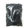 3mm glass seed beads black jet 1.6oz