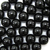 AA Black Onyx Round Beads 15