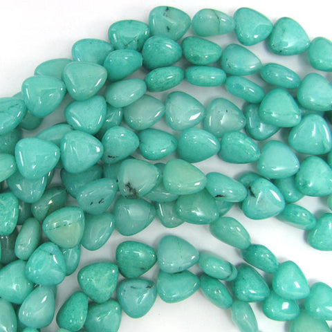 2x4mm green colored jade heishi disc beads 15.5" strand