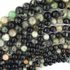 Natural Azurite Fynchenite Round Beads Gemstone 15.5