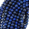 Blue Lapis Lazuli Round Beads 15