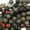 Natural African Blood Agate Round Beads 15