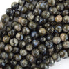 Natural African Gray Opal Round Beads 15.5