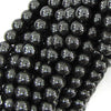 Natural Magnetic Hematite Round Beads 15