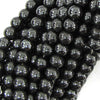 Natural Magnetic Hematite Round Beads Gemstone 15.5