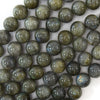 Natural Gray Labradorite Round Beads 15