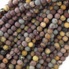 Natural Matte Chohua Jasper Round Beads Gemstone 15