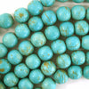 16mm blue turquoise round gemstone beads 16
