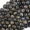 Natural African Gray Opal Round Beads 15.5