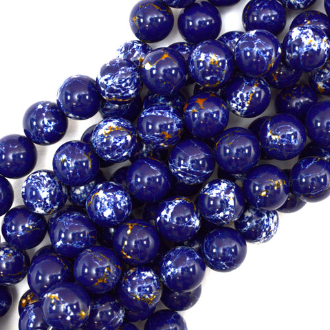 4x13mm natural blue lapis lazuli tube beads 15.5" strand 13mm S1