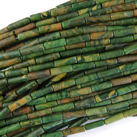 Natural Green African Jade Round Beads Gemstone 15.5" S4 4mm 6mm 8mm 10mm 12mm