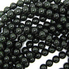 Green Goldstone Round Beads 14.5