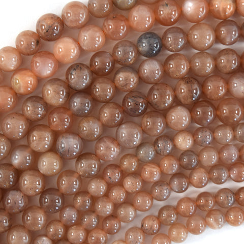 Natural Multicolor Sunstone Pebble Nugget Beads 15.5" Strand 6-8mm 8-10mm S1