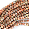 Natural Red Spider Web Jasper Round Beads Gemstone 15