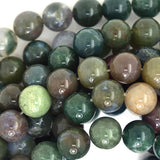 Natural Indian Agate Round Beads 15