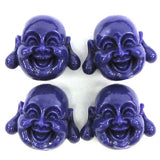 18mm synthetic coral carved buddha beads 15