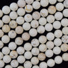 White Turquoise Round Beads Gemstone 15