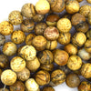 Natural Picture Jasper Round Beads Gemstone 15