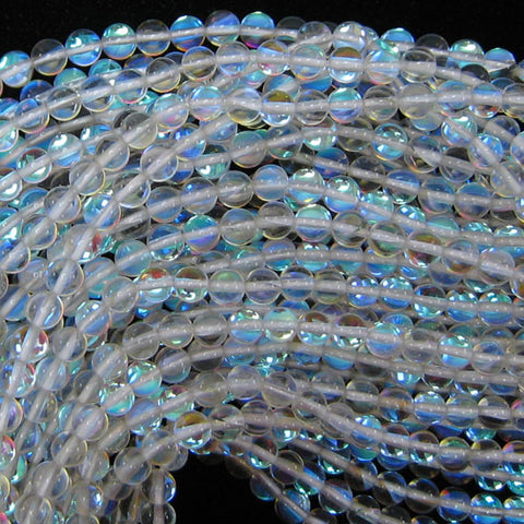 9mm sky blue quartz teardrop beads 16" strand