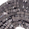 4mm hematite heishi square beads 16