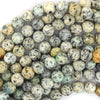 Natural K2 Jasper Round Beads Gemstone 15.5