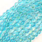 Sky Blue Mystic Aura Quartz Round Beads Gemstone 15