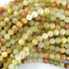 Natural Afghanistan Jade Round Beads Gemstone 15