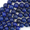 Blue Lapis Lazuli Round Beads 15