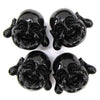 18mm synthetic coral carved buddha beads 15